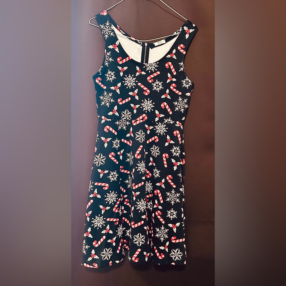 Ardene Women’s Black Mini Christmas Dress - Size S